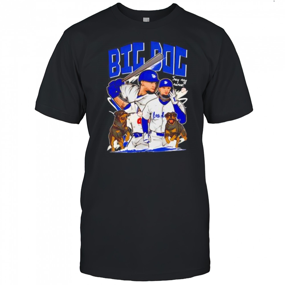 Andy Pages The Big Dog Los Angeles Dodgers Baseball Shirt