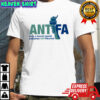 Antifa Statue of Liberty only a fascist would demonize antifascism shirt
