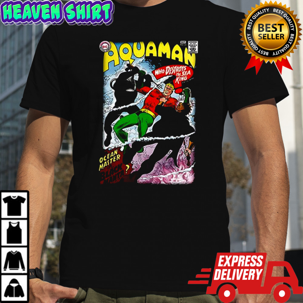 Aquaman the ocean master or black manta comic shirt