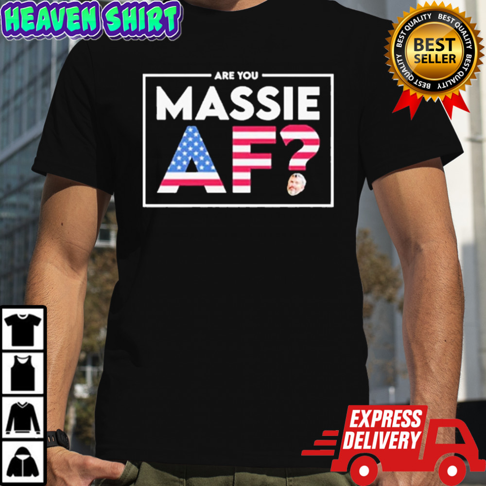 Are You Massie AF American Flag T-Shirt