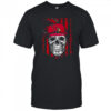 Arizona Cardinals NFL skull flag shirt