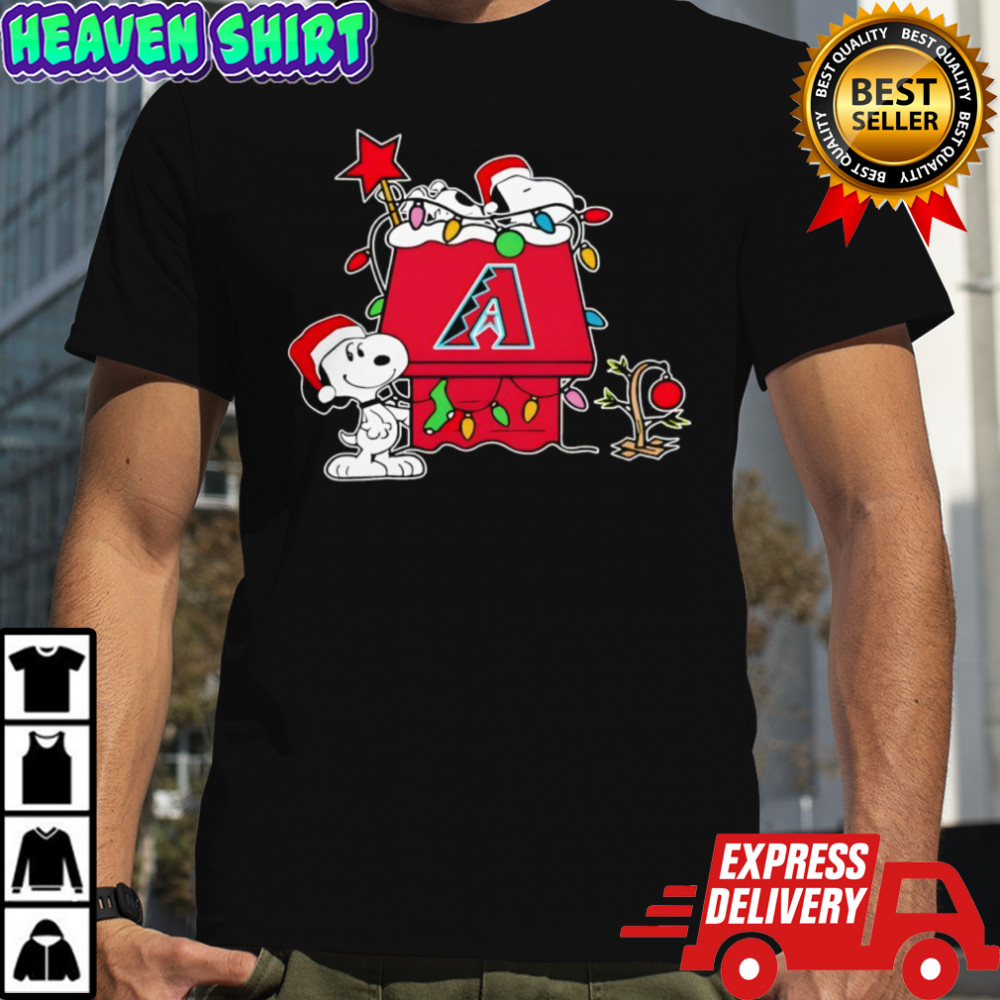 Arizona Diamondbacks Snoopy Christmas Holiday 2025 shirt