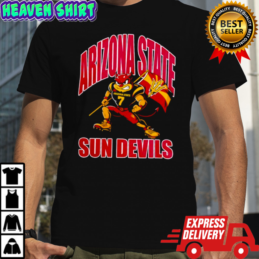Arizona State Sun Devils Plant Flag shirt