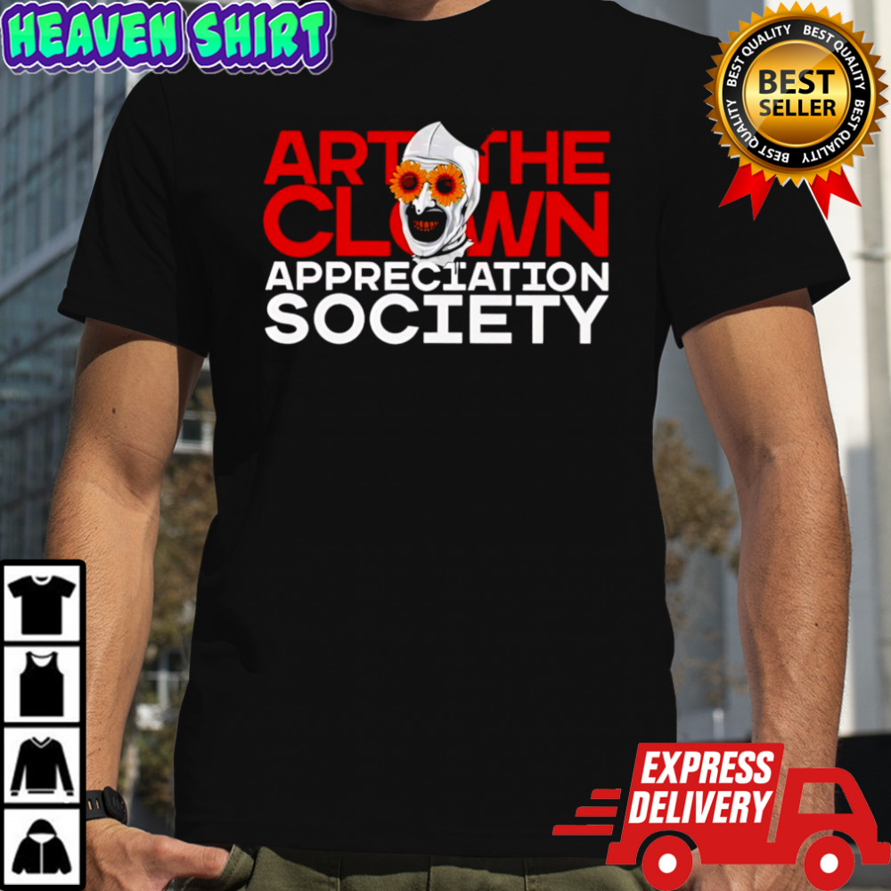 Art The Clown Appreciation Society shirt