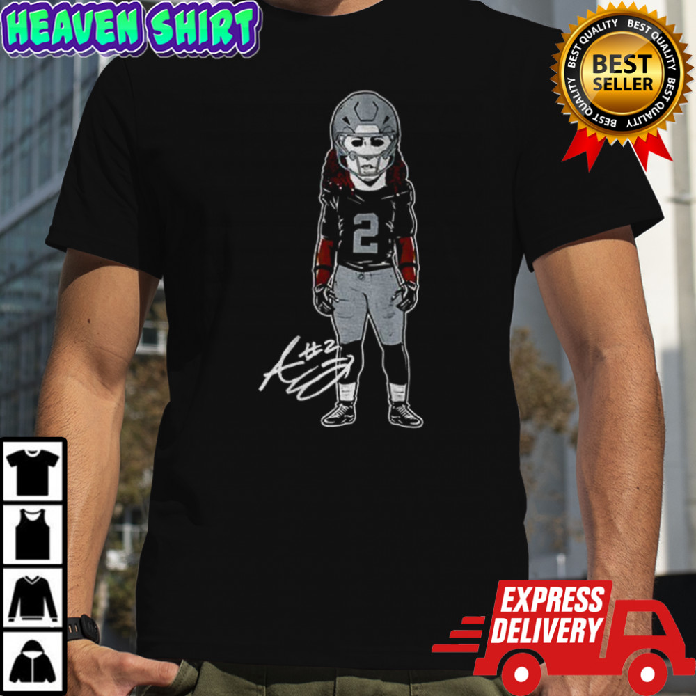 Ashton Jeanty Boogeyman Las Vegas Raiders NFL Football signature shirt