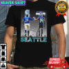 Athletes of DK Metcalf Seattle Seahawks vs Trevone Boykin Seattle Mariners signatures shirt