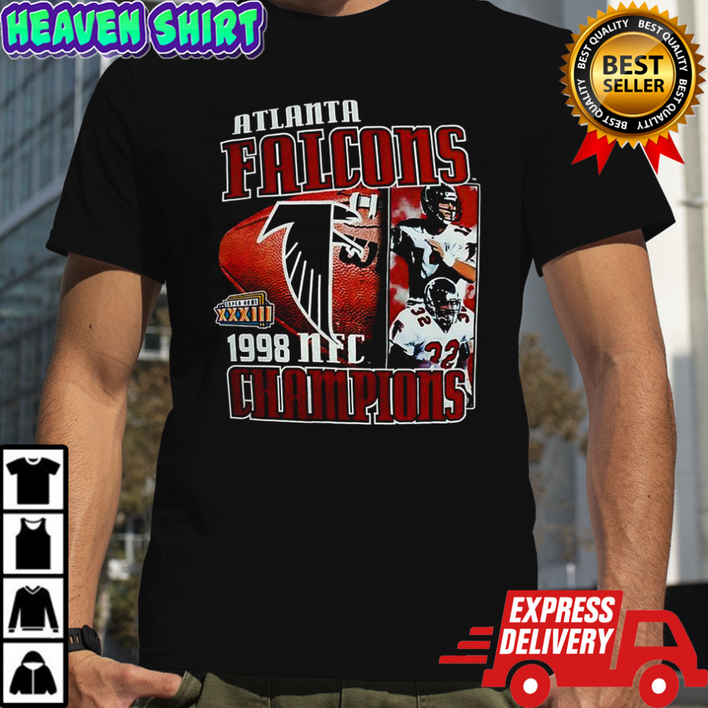 Atlanta Falcons NFL Super Bowl XXXIII Champions 1998 players shirt