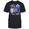 Auston Matthews Toronto Maple Leafs vs Vladimir Guerrero Jr Toronto Blue Jays signatures shirt