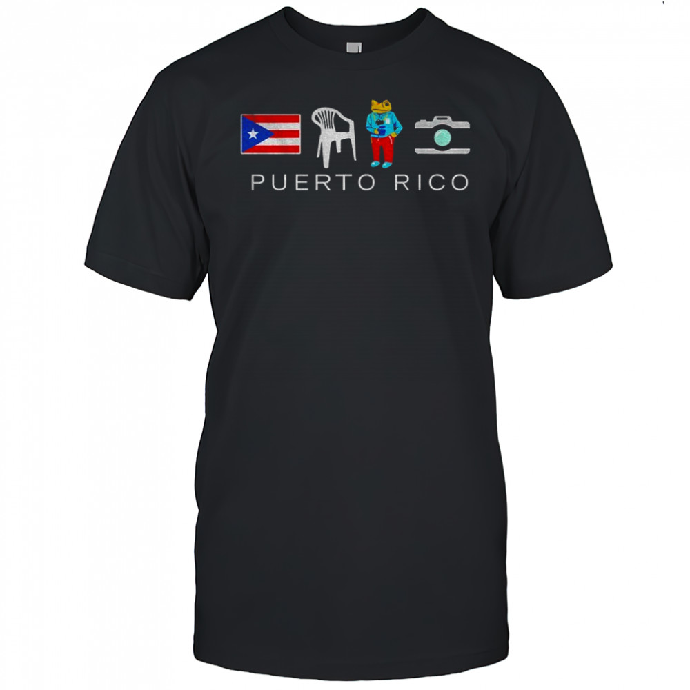 Bad Bunny Puerto Rico flag funny meme shirt