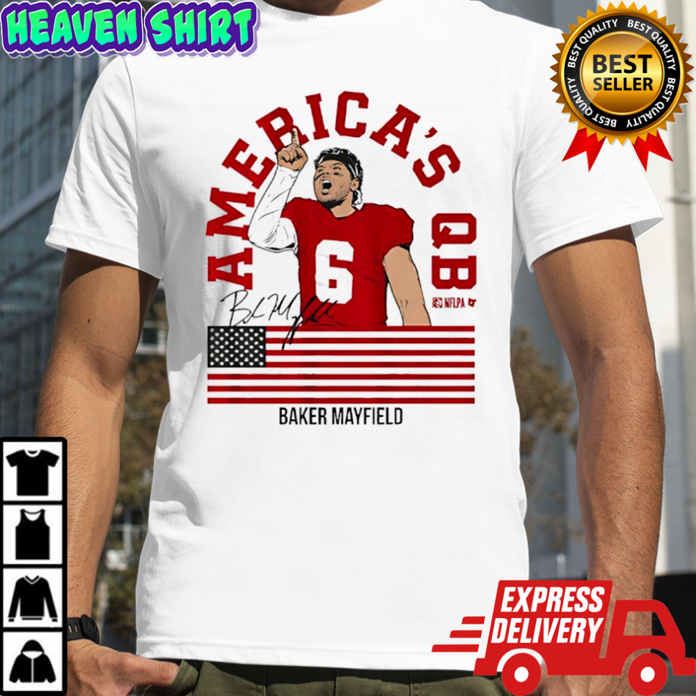 Baker Mayfield America’s QB signature shirt