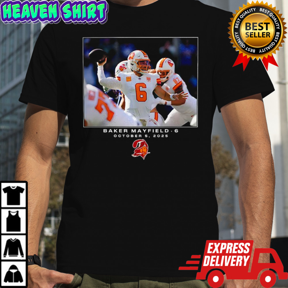 Baker Mayfield Tampa Bay Buccaneers NFL week 5 2025 moment shirt