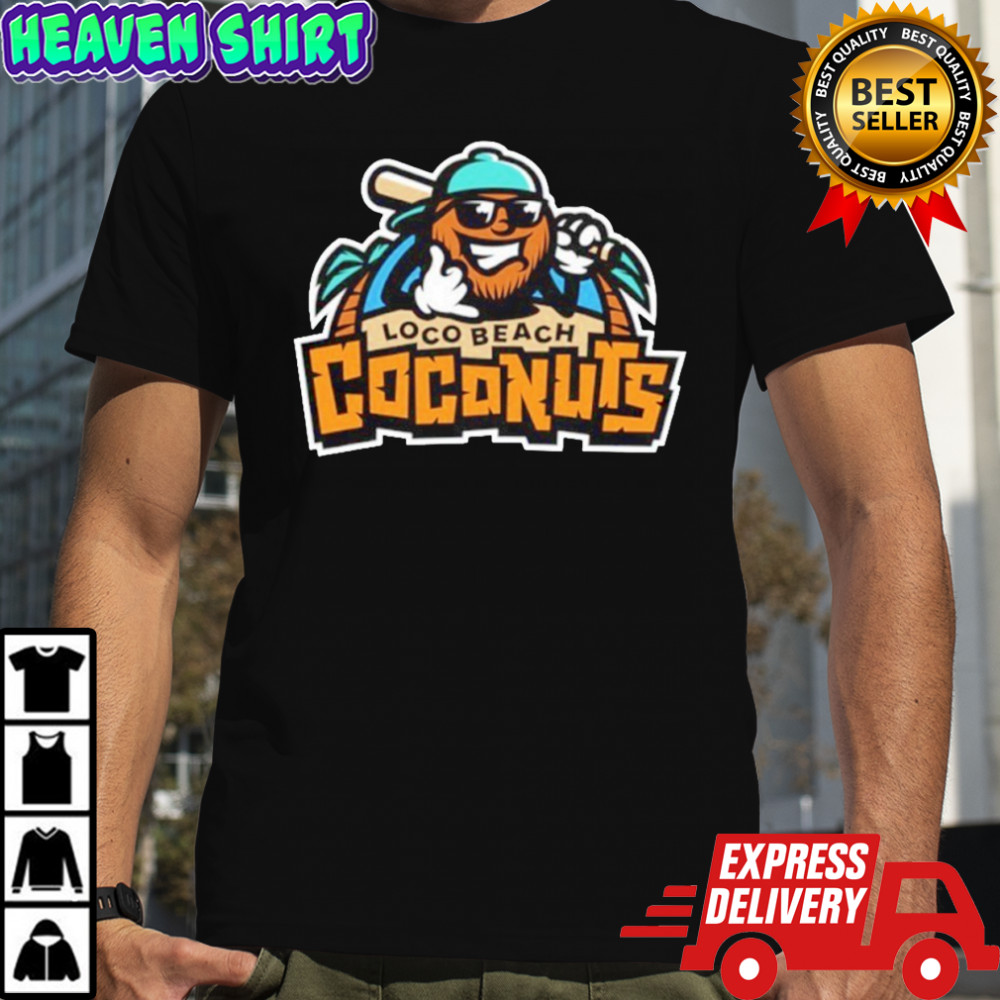 Banana Ball Team Loco Beach Coconuts Logo Shirt