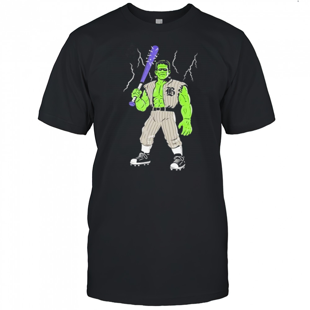 Baseballism Monster Mashers Frank Tanks Halloween T-shirt