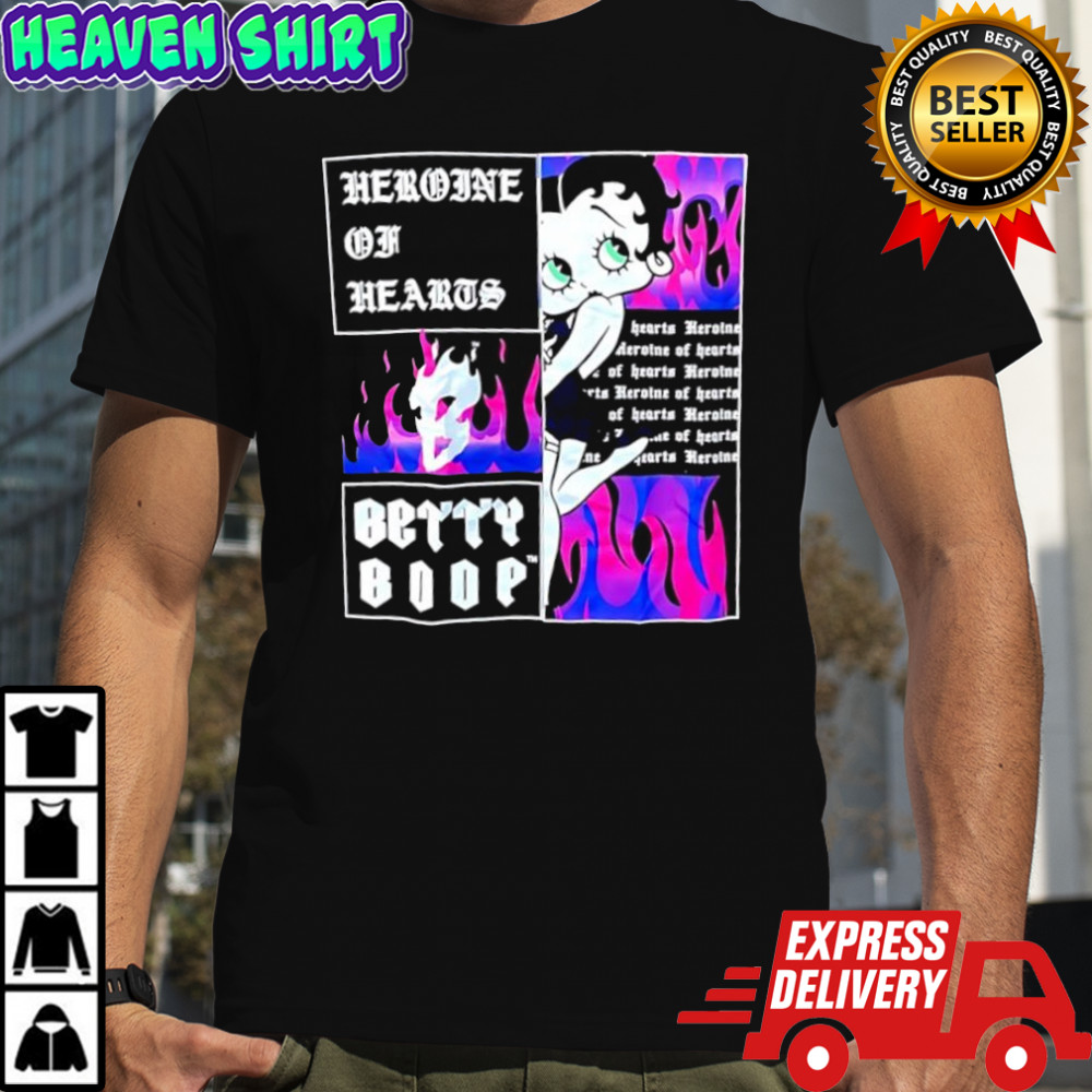 Betty Heroine of Hearts graphic shirt
