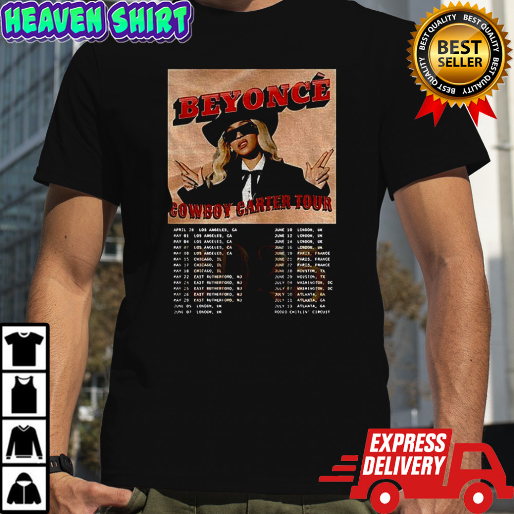 Beyoncé Cowboy Carter Tour New album 2025 shirt