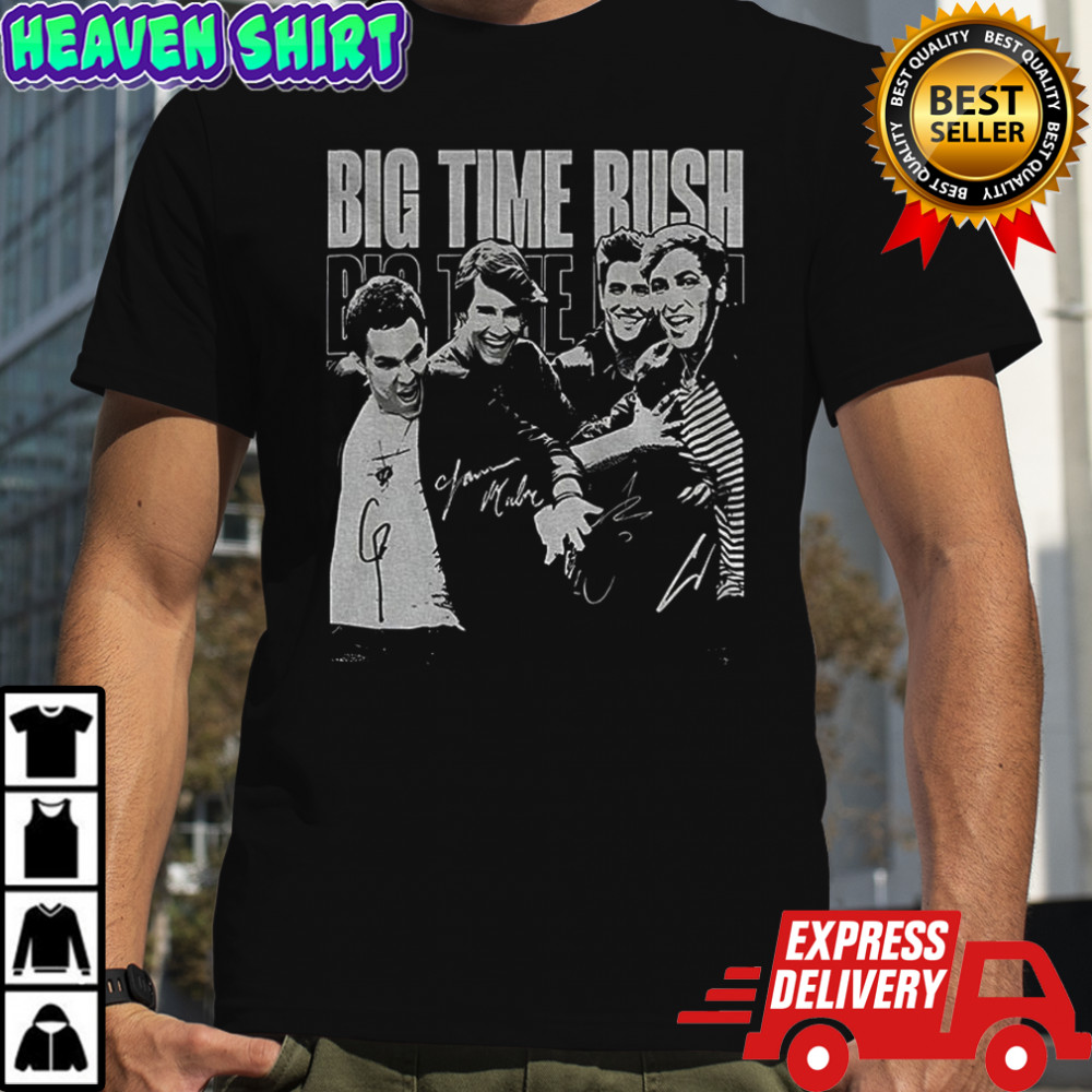 Big Time Rush In Real Life Worldwide Tour 2025 signature shirt