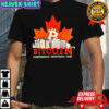 Bitcoin Conference Montreal 2025 maple leaf shirt