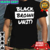 Black brown unity shirt