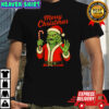 Black Lagoon Universal Monster wearing Santa Claus Merry Chrismas shirt