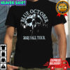 Blue October Skull Skyline 2023 Fall Tour T-shirt