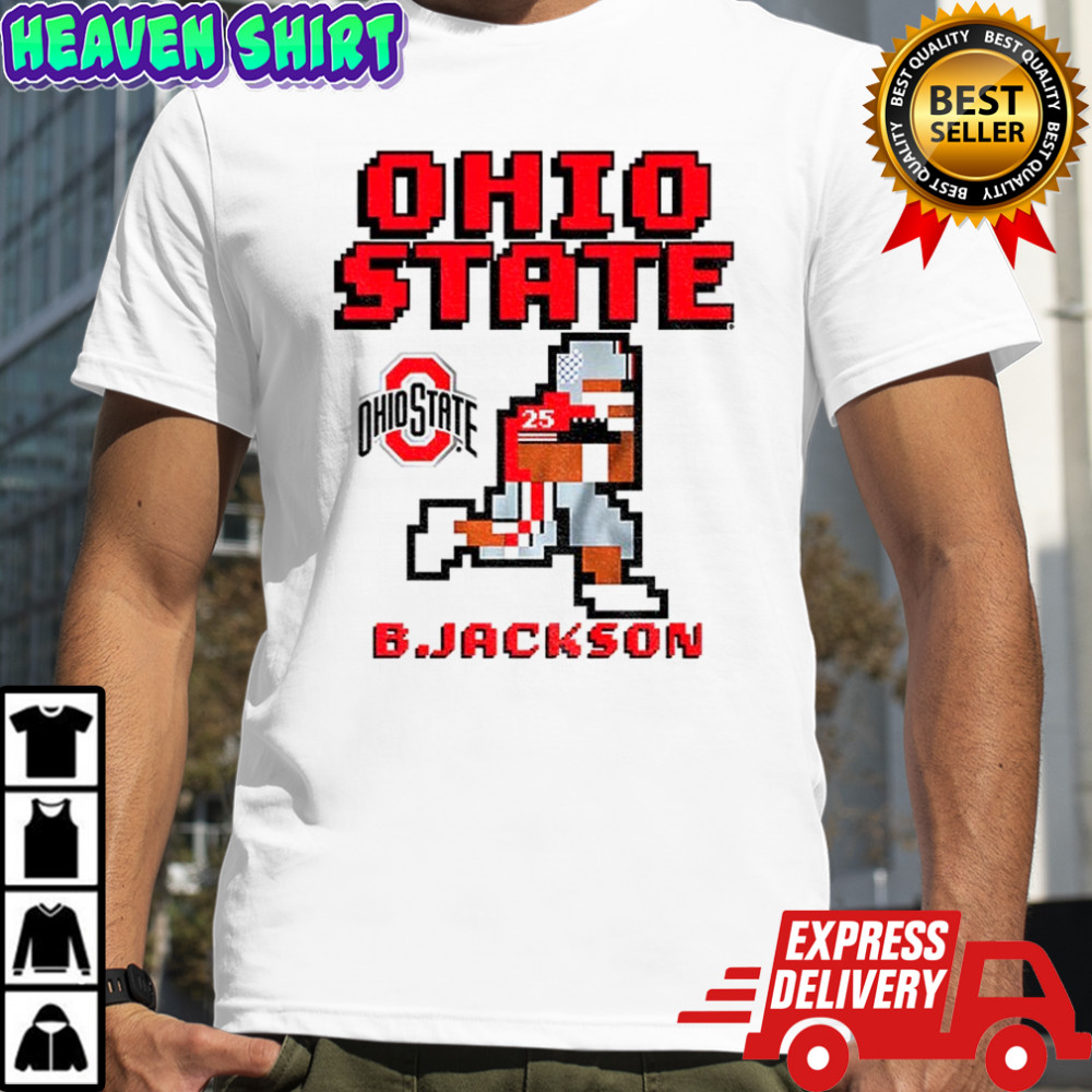 Bo Jackson Retro Baller Ohio State Buckeyes football NFL 2025 shirt