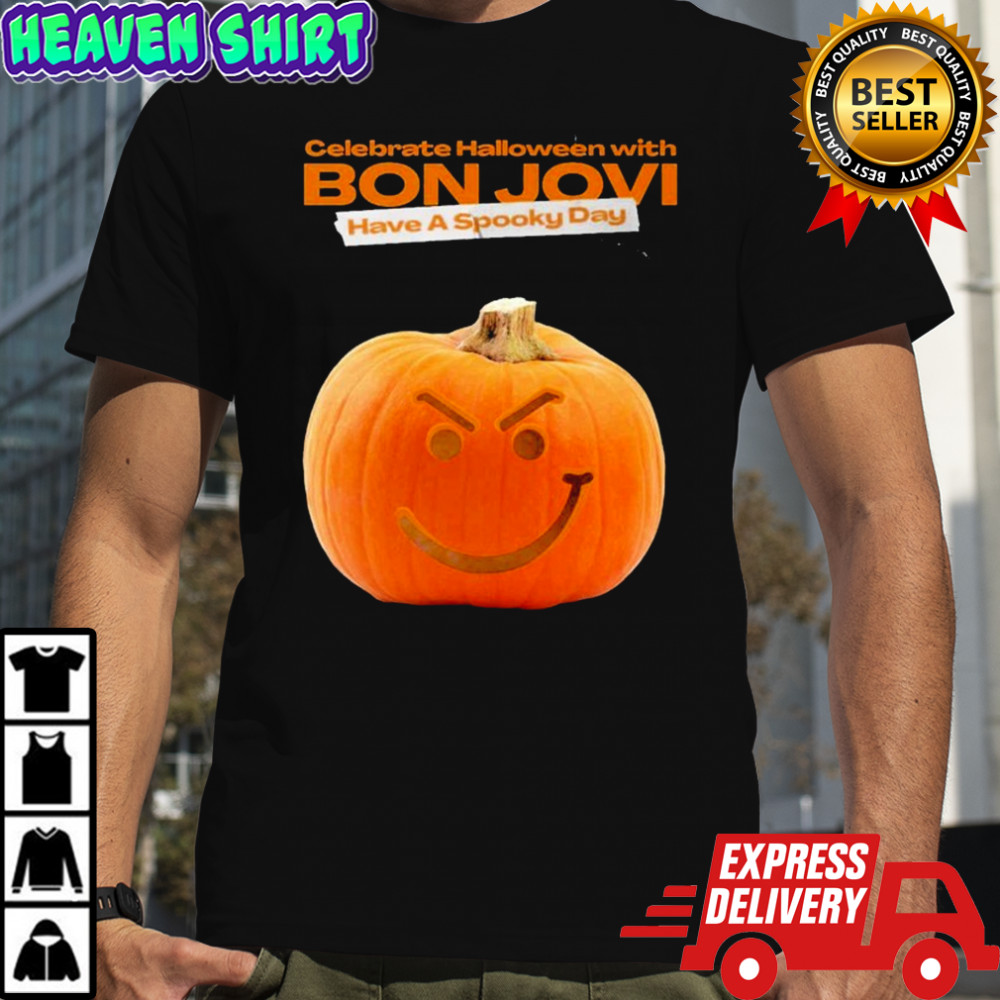 Bon Jovi Celebrate Halloween Have A Spooky Day T-shirt