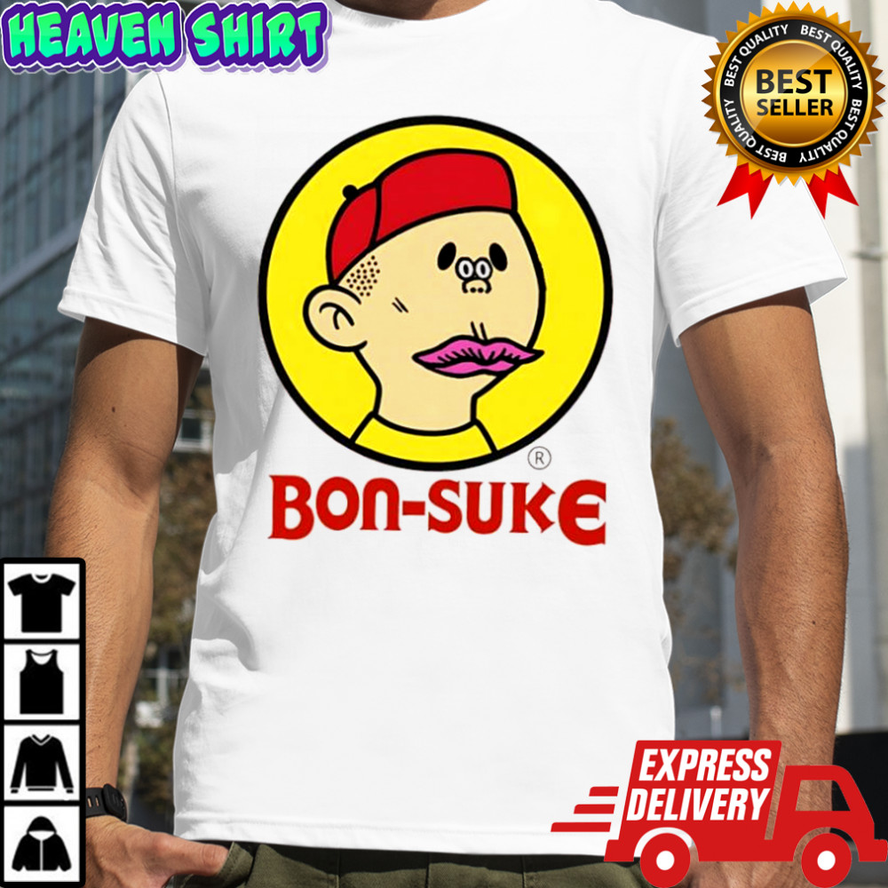 Bon Suke cartoon character shirt