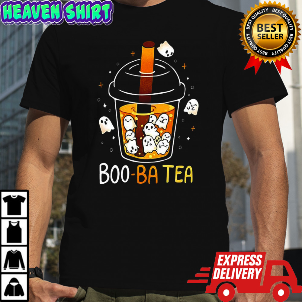 Boo-Ba tea ghost Halloween shirt