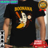 Boonana Baseball Funny Halloween Ghost Spooky Banana Costume shirt