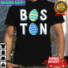 Boston stacked easter eggs shirt