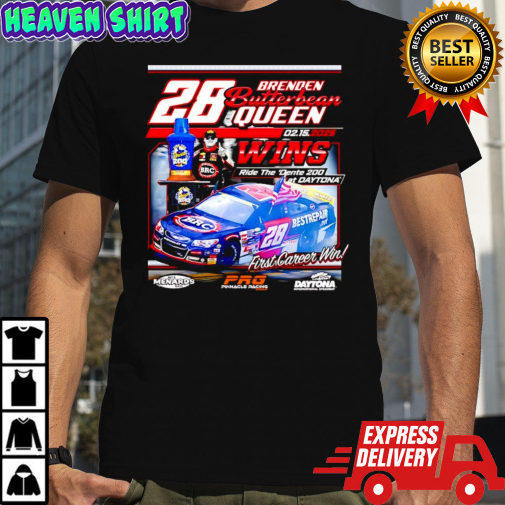 Brenden Butterbean Queen’s first career win at Daytona ARCA Menards Series shirt