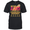 Brisbane Lions back to back AFL Grand Final Premiers 2025 logo shirt