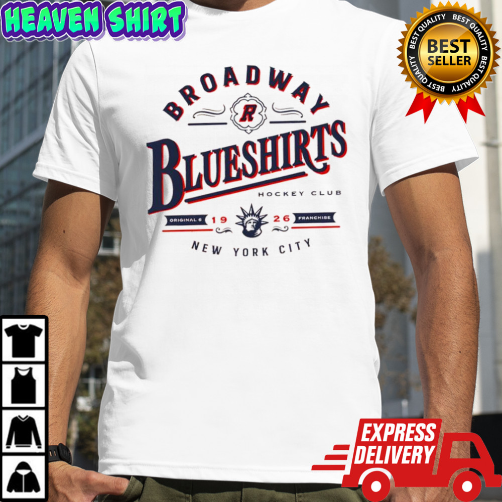 Broadway Blueshirts New York City Hockey club shirt