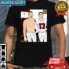 Brock Purdy and Mac Jones San Francisco 49ers football player graphic shirt