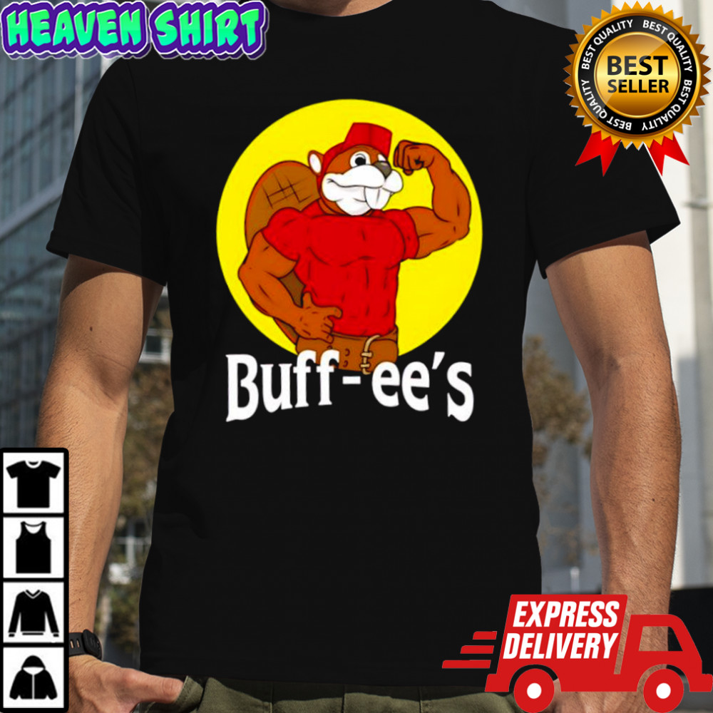 Buff-ee’s Buc-ee’s parody logo shirt