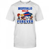 Buffalo Bills forever not just when we win Peanuts characters logo shirt