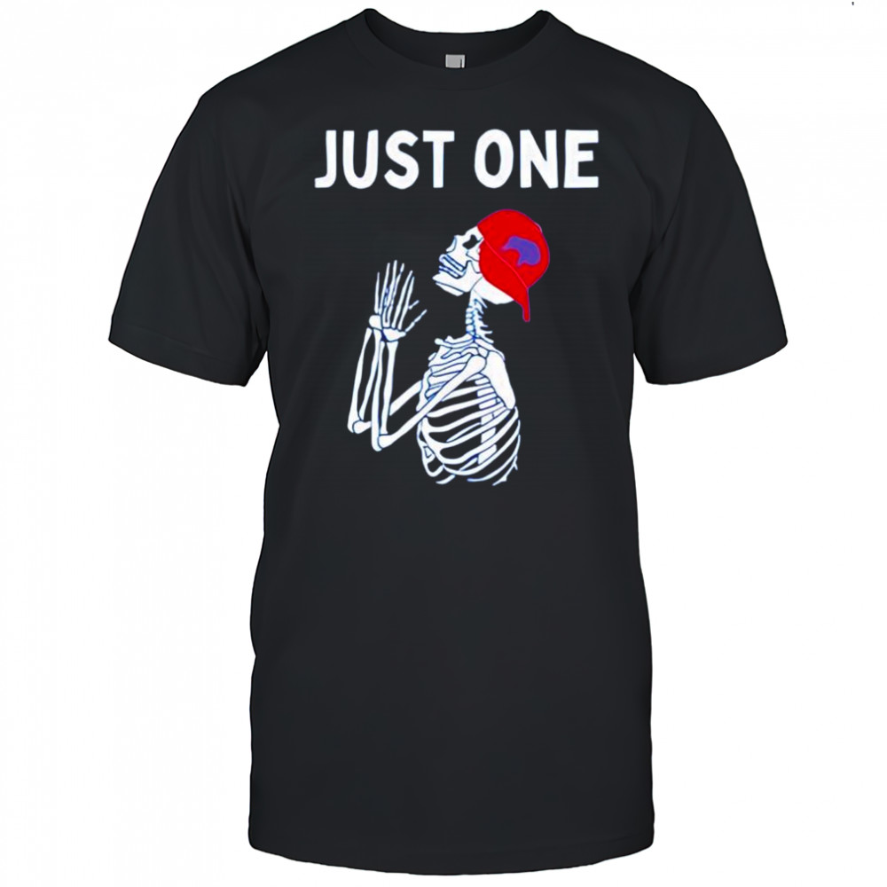 Buffalo Bills skeleton just one shirt