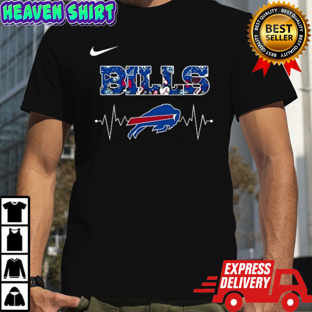 Buffalo Bills x EMT Day peace love save lives Double-Sided T-shirt