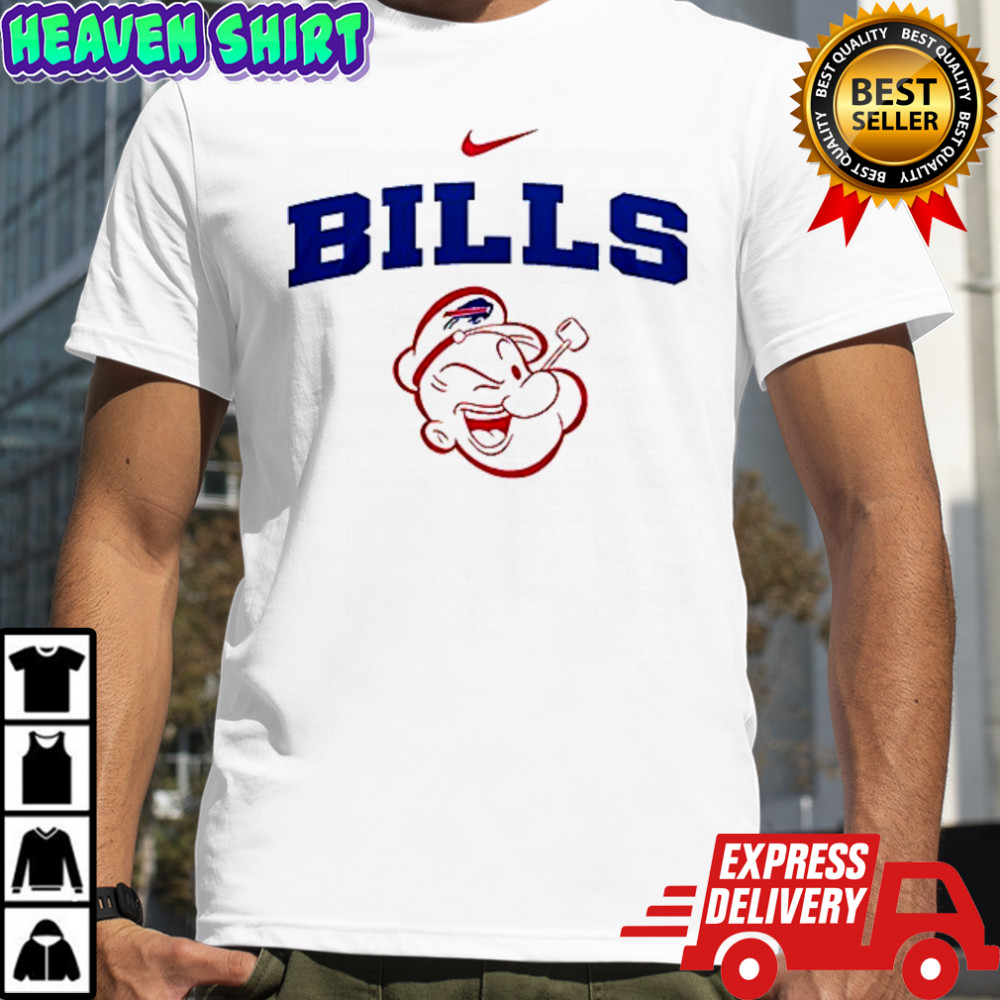 Buffalo Bills x Popeye I yam what I yam an’ that’s all I yam shirt