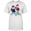 Bugs Bunny and the Tasmanian Devil hip hop vintage poster shirt