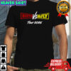 Busted vs McFly Tour 2025 logo shirt