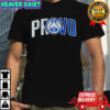 BYU Cougars Basketball Provo logo 2025 shirt
