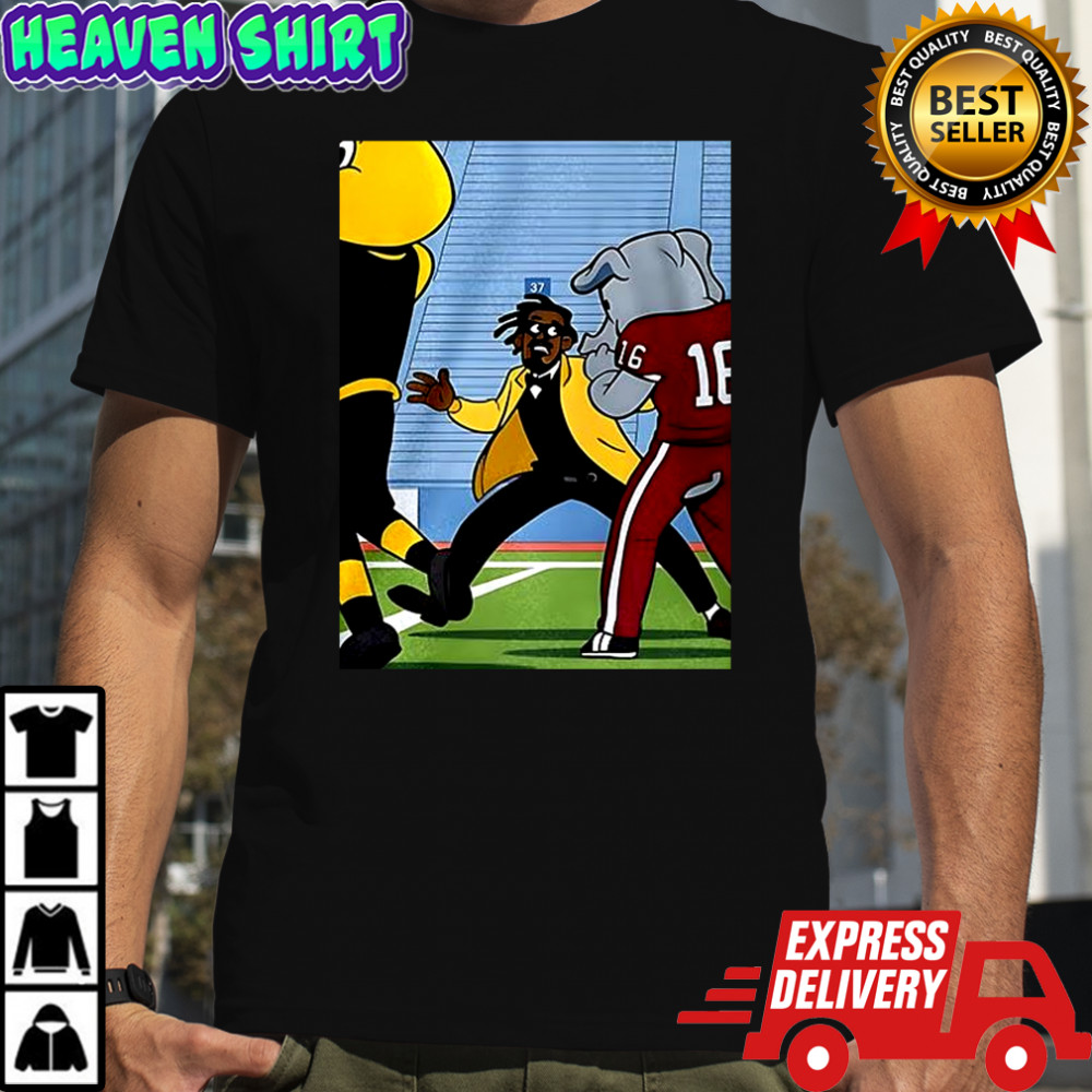 Cam Newton slap Alabama Crimson Mascot cartoon shirt