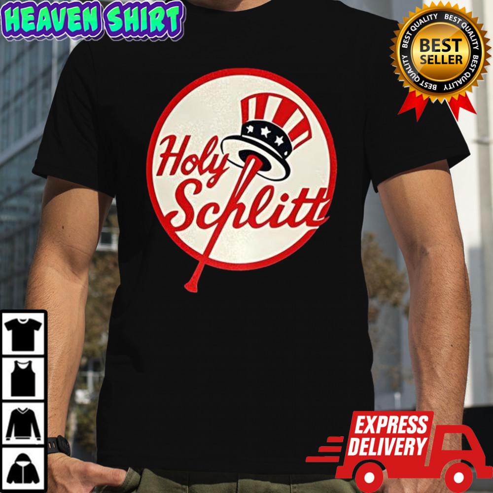 Cam Schlittler Holy Schlitt logo shirt