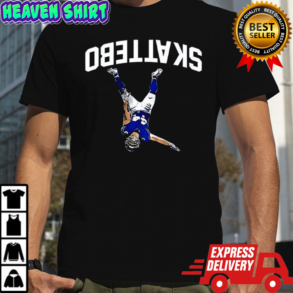 Cam Skattebo TD Flip New York Giants shirt