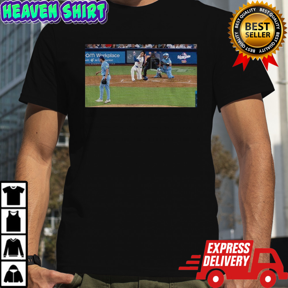 Canadian Heritage Moment Yesavage put Ohtani in a blender shirt
