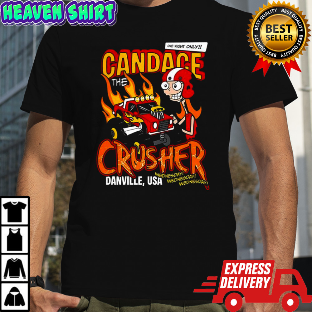 Candace The Crusher Phineas and Ferb one night only wendnesday shirt