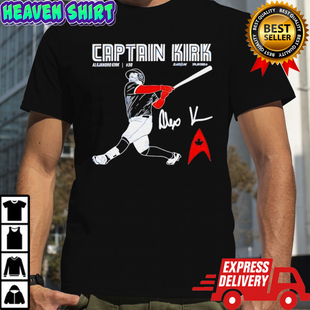 Captain Alejandro Kirk Toronto Blue Jays Signature shirt