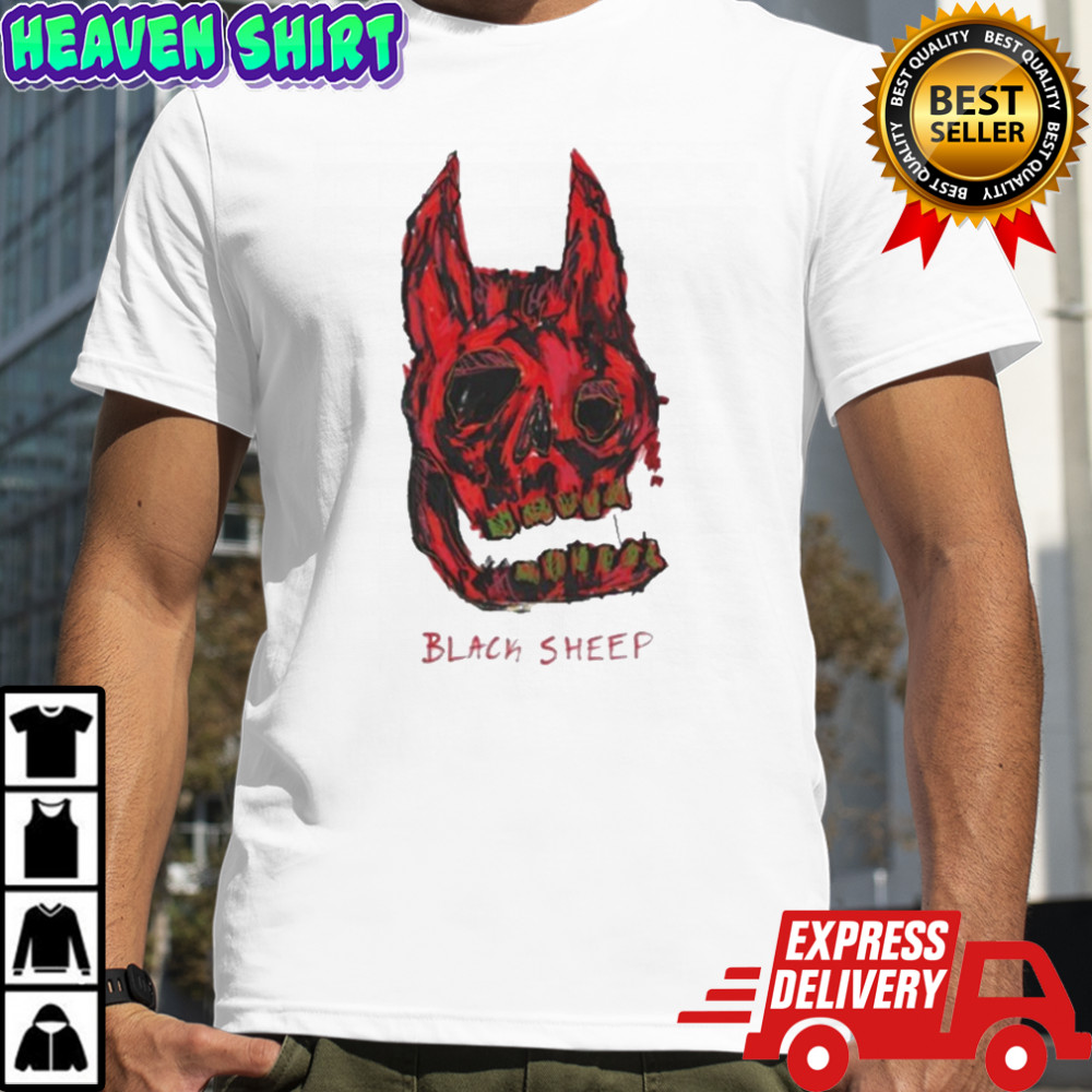 Caskey Black Sheep Skull T-shirt
