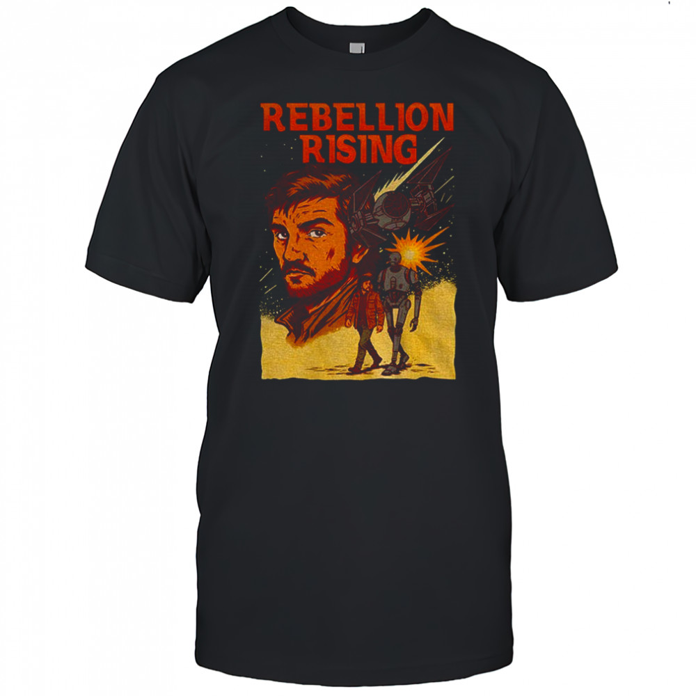 Cassian Andor and K-2SO Rebellion Rising shirt